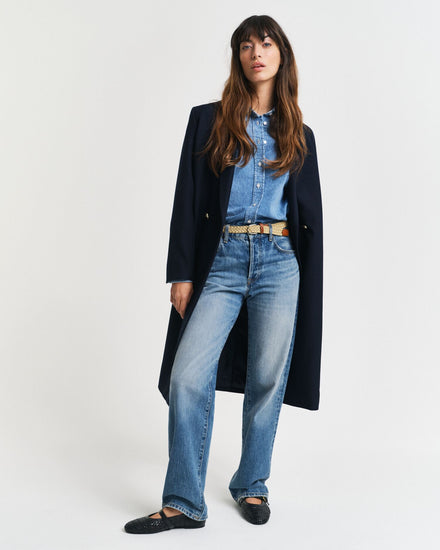 SEMI LIGHT BLUE WORN IN