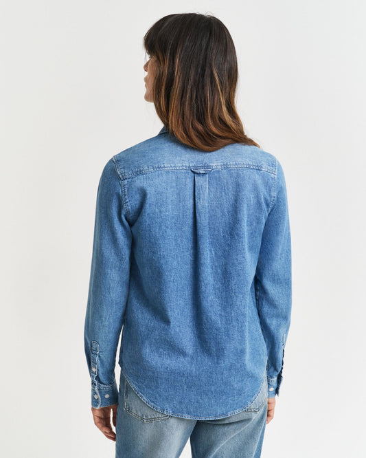 SEMI LIGHT BLUE WORN IN