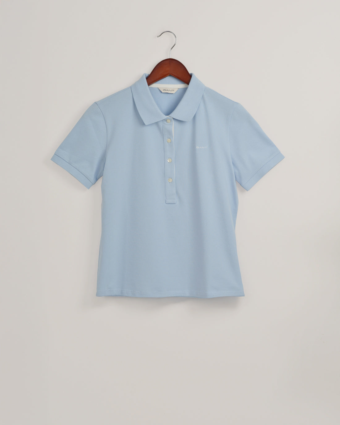 Cole Solid Pique Interlock Vneck Polo Pria main image 1