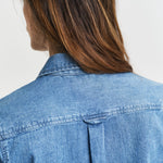 SEMI LIGHT BLUE WORN IN