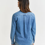 SEMI LIGHT BLUE WORN IN