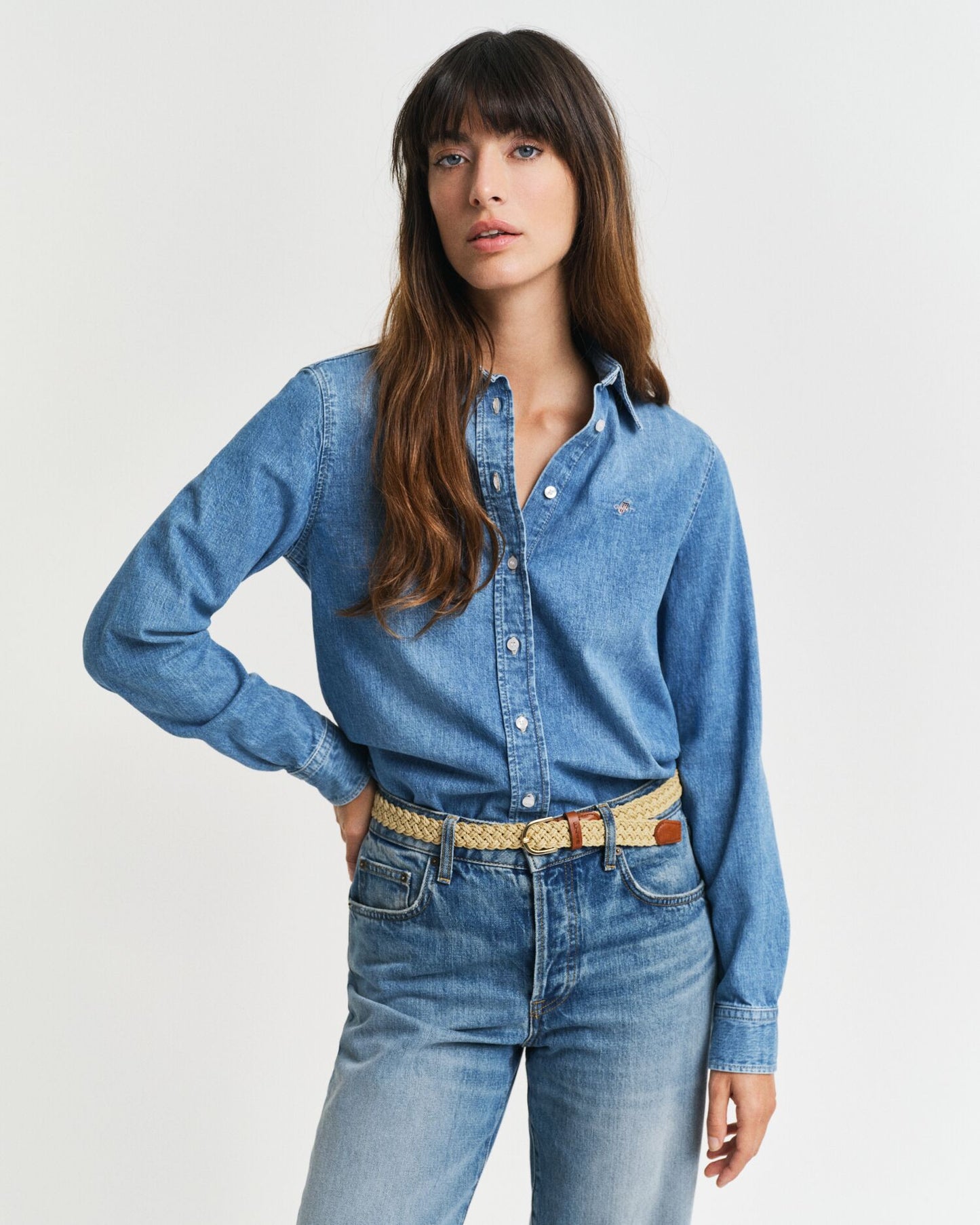 SEMI LIGHT BLUE WORN IN