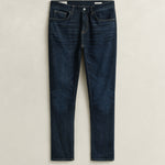 DARK BLUE BROKEN IN