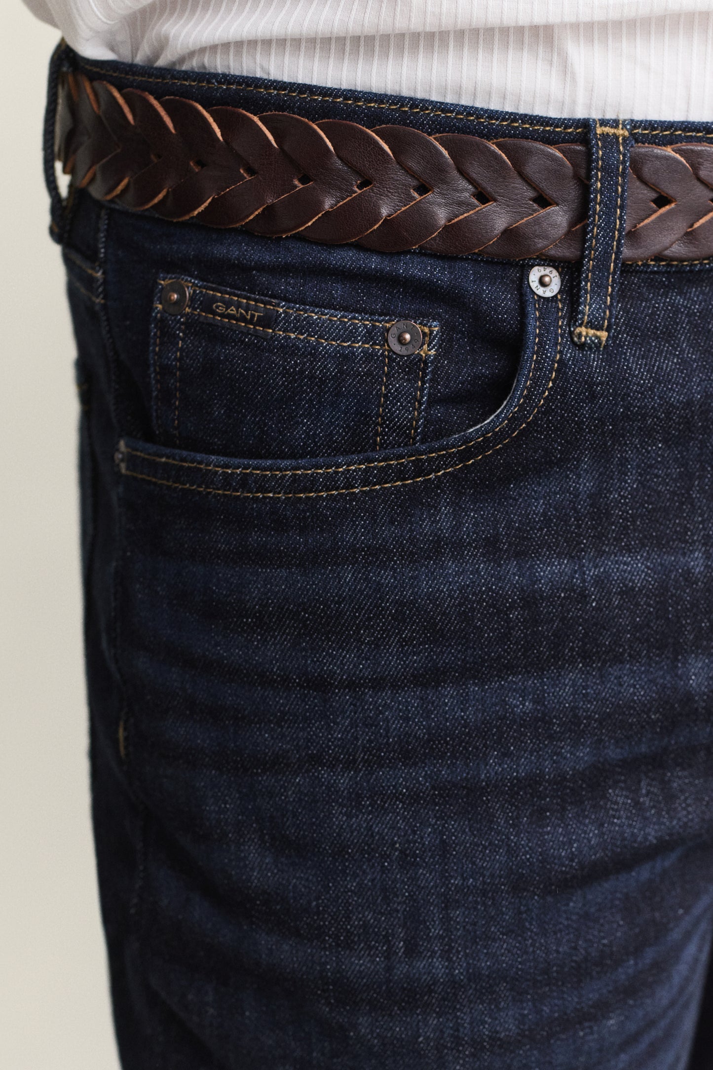 DARK BLUE BROKEN IN