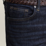 DARK BLUE BROKEN IN